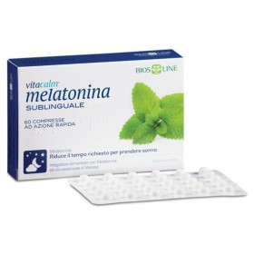 VitaCalm Melatonina Sublinguale Integratore per il Sonno 120 Compresse