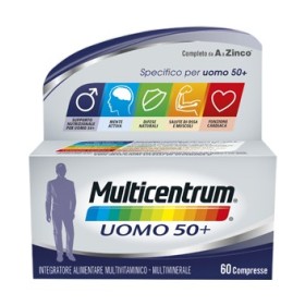 Multicentrum Uomo 50  Integratore Multivitaminico Multiminerale 60 Compresse