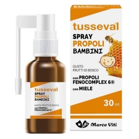 Tusseval Gola Spray Propoli Bambini 30 ml