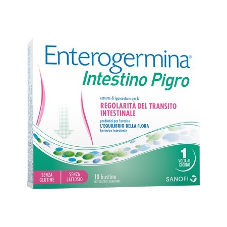 Enterogermina Intestino Pigro Integratore Regolarità del Transito Intestinale 10 Bustine