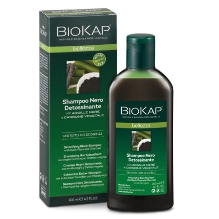 Biokap Shampoo Nero Detossinante Purificante 200 ml