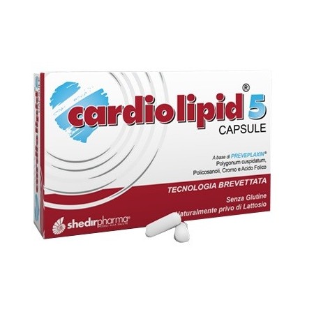 Cardiolipid 5 Integratore Colesterolo 30 Capsule
