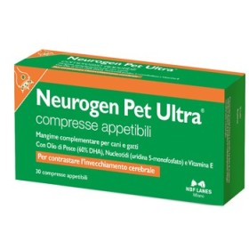 Neurogen Pet Ultra NBF Mangime Complementare Contro l’invecchiamento Cerebrale 30 compresse appetibi