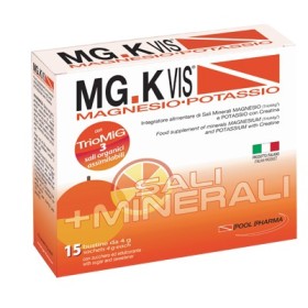 MG.K Vis Magnesio Potassio Arancia Integratore Sali Minerali 15 Bustine