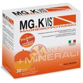 MG.K Vis Magnesio Potassio Arancia Integratore Sali Minerali 30 Bustine