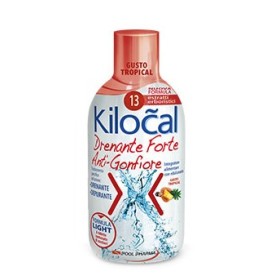 Kilocal Drenante Forte Antigonfiore Integratore Drenante e Depurativo 500 ml