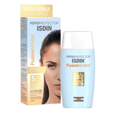 Fotoprotector ISDIN Fusion Water SPF 50 Protezione Solare Quotidiana 50 ml