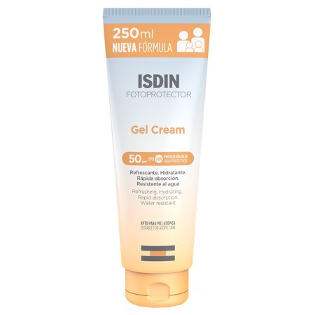 Fotoprotector ISDIN Gel-Crema Solare SPF 50  Protezione per tutta la Famiglia 250 ml