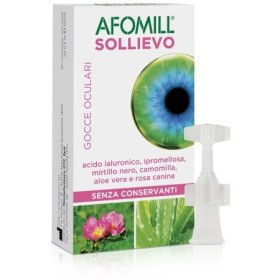 Afomill Sollievo Gocce Oculari Idratanti 10 Flaconcini Monodose