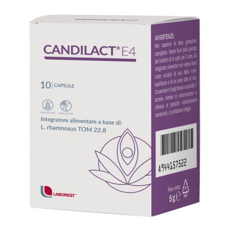 Candilact E4 Integratore Benessere Vaginale 10 Capsule