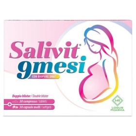 Salivit 9 Mesi Integratore Gravidanza 30 Capsule   30 Compresse