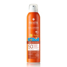 Rilastil Sun System Baby Spray Solare Trasparente SPF 50  Protezione Bambini 200 ml