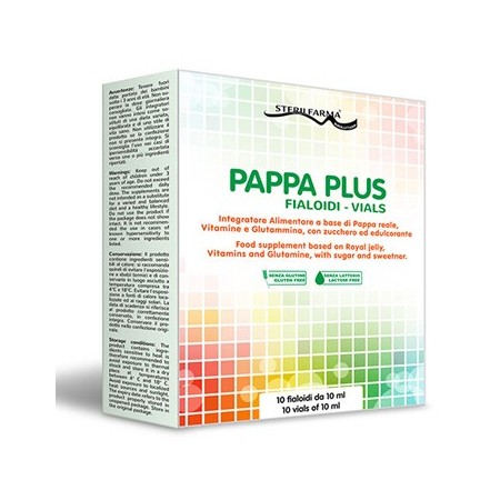Sterilfarma Pappa Plus Integratore Energetico 10 Flaconcini