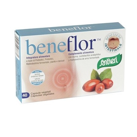 Santiveri Beneflor Integratore Flora Intestinale 40 Capsule