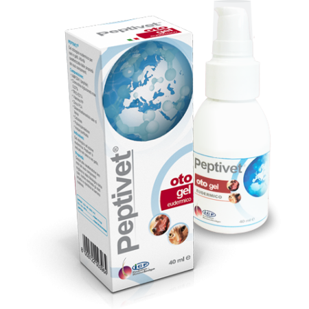Peptivet Oto Gel Otologico Cani e Gatti 40 ml