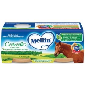 Mellin Omogeneizzato di Cavallo 2 x 120 g