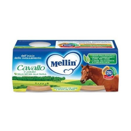 Mellin Omogeneizzato di Cavallo 2 x 120 g