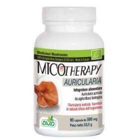 Micotherapy Auricularia Integratore Alimentare 90 Compresse