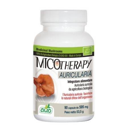 Micotherapy Auricularia Integratore Alimentare 90 Compresse