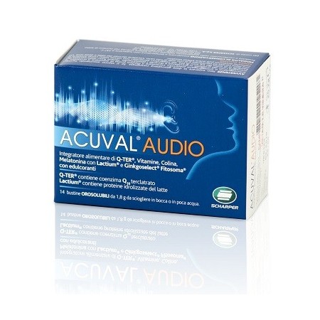 Acuval Audio Integratore Per L'Udito 14 Bustine