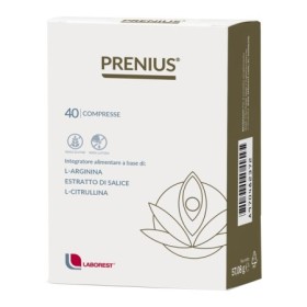 Prenius Integratore L-Arginina, Salicina e Magnesio 40 Compresse