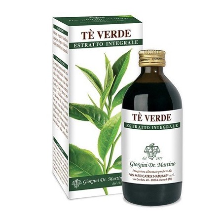 TE VERDE ESTRATTO INTEGR 200ML