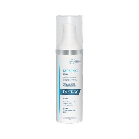 Ducray Keracnyl Siero Donna Antirughe Pelle con Imperfezioni 30 ml