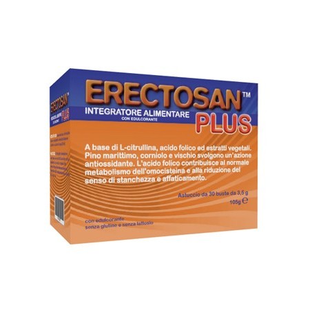 Erectosan Plus Integratore Stanchezza 30 Bustine