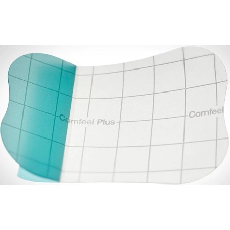 Comfeel Plus Medicazione Idrocolloidale Trasparente 5x7 cm 10 Pezzi