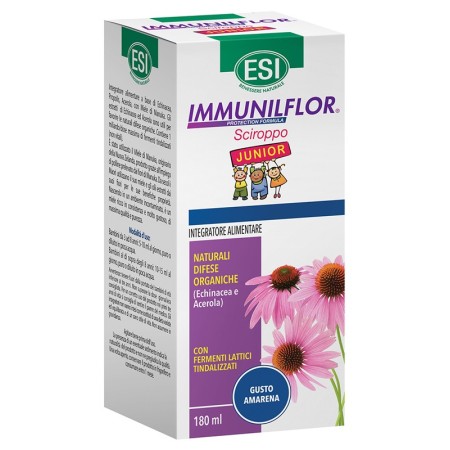 Esi Immunilflor Sciroppo Junior Integratore Difese Immunitarie 180 ml