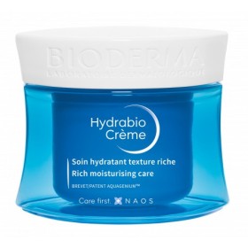 Bioderma Hydrabio Crema Idratante Illuminante Viso Pelle Secca 50 ml