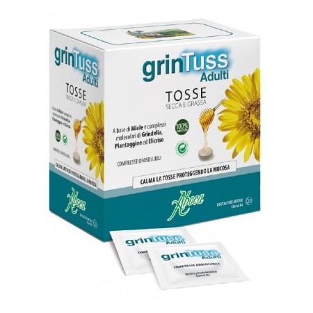 Aboca Grintuss Adulti Tosse Secca e Grassa 20 Compresse Oros