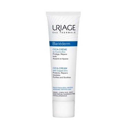 Uriage Bariéderm Cica-Crema Riparatrice al Cu-Zn 100 ml
