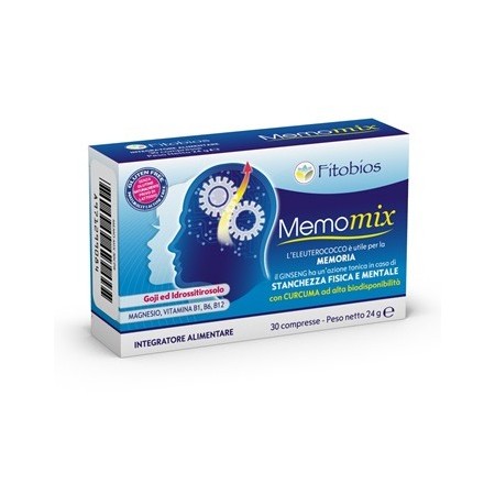 Memo Mix Integratore Stanchezza Fisica Mentale 30 Compresse