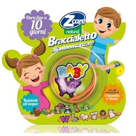 Zcare Natural Braccialetto Baby Contro le Zanzare