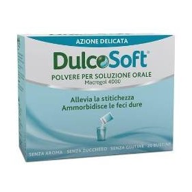 DulcoSoft Polvere Macrogol 4000 Per la Stitichezza 20 Bustine