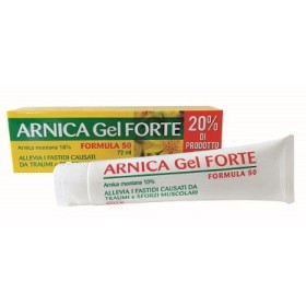 Arnica 10% Gel Forte Formula 50 Gel Lenitivo Per Traumi 72 ml
