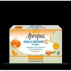 Apropos Gola Defens C Gusto Ace 20 Pastiglie