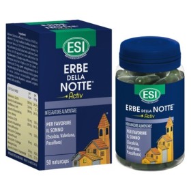 Esi Erbe Della Notte Activ Integratore Sonno 50 Capsule