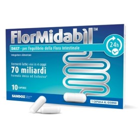 FlorMidabil Daily Integratore Fermenti Lattici 10 Capsule
