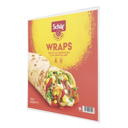Schar Wraps Piadina Arrotolata Senza Glutine 240 g