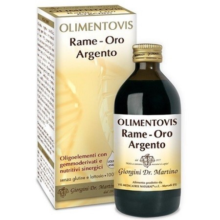 Dr. Giorgini Olimentovis Rame Oro Argento Liquido Analcoolico 200 ml