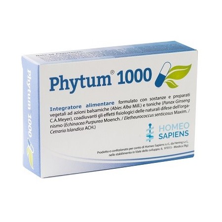 PHYTUM 1000 30CPS 500MG