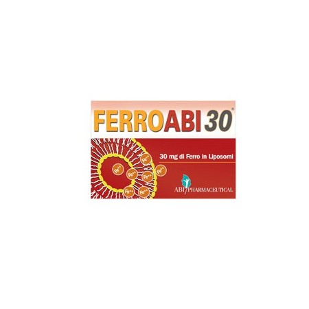 FerroABI30 Integratore di Ferro 20 Compresse