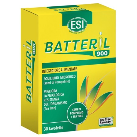 Esi Batteril 900 Integratore Pompelmo e Tea Tree Oil 30 Tavolette