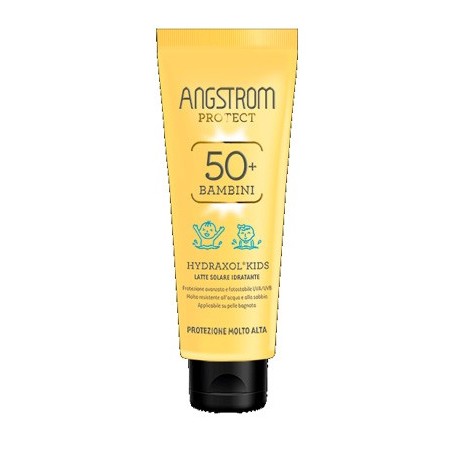 Angstrom Kids Latte Solare Pelle Bagnata SPF 50  Protezione Bambini 250 ml