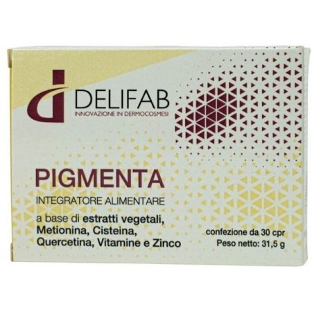 Delifab Pigmenta Integratore Antiossidante 30 Compresse