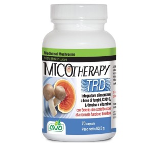 Micotherapy TRD Integratore Tiroide 70 Capsule