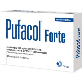 Pufacol Forte Integratore Colesterolo 20 Capsule