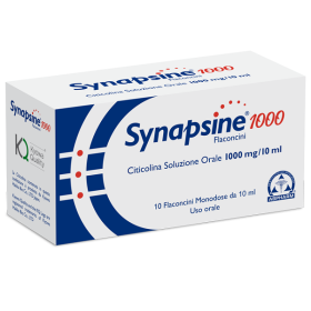 Synapsine 1000 Integratore Sistema Nervoso 10 Flaconcini